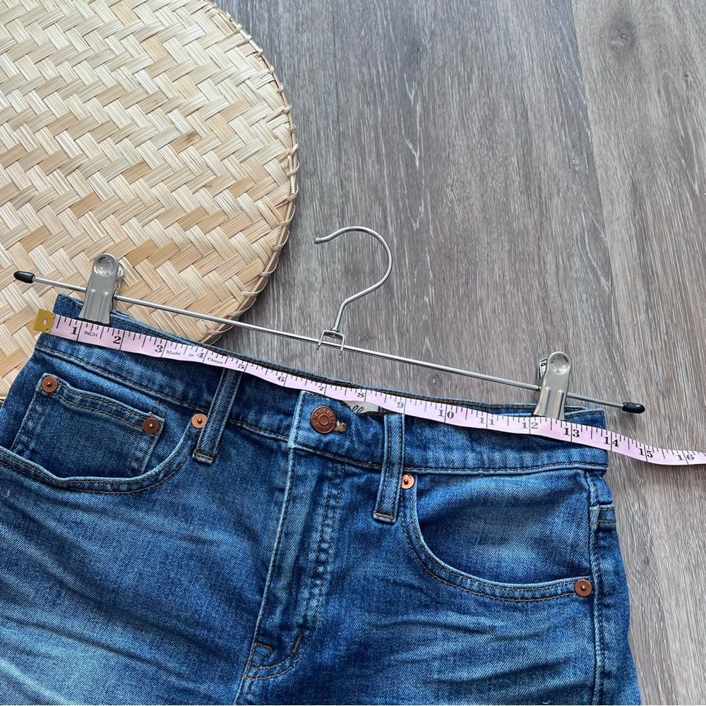 Madewell high rise denim shorts women’s size 26 - Picture 5 of 9